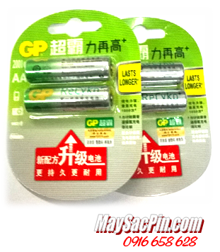 GP recyko 210-AA-U2, Pin sạc AA2050mAh GP recyko 210-AA-U2 chính hãng Made in China 